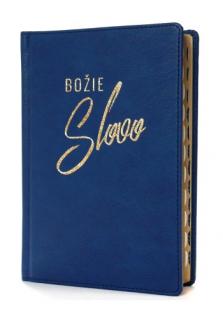 Biblia ekumenická s DT, štandardný formát, modrá, 2023 (SLOVO na cestu životom)