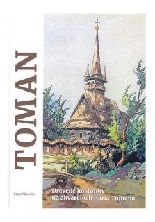 Drevené kostolíky na akvareloch Karla Tomana