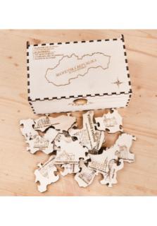 Drevené Puzzle - Najznámejšie kostoly a pútnické miesta na Slovensku