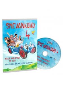 DVD - Spievankovo 4 (Veselá angličtina pre deti - Príbehy zajka Smejka a víly Nezábudky)