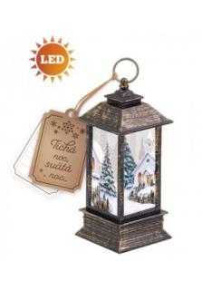 Lampášik (23420012) LED - hnedý