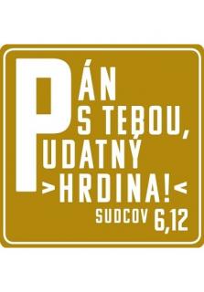Magnetka - Pán s tebou (Rozmer: 9 x 9 cm)