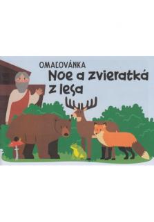 Maľovanka - Noe a zvieratká z lesa