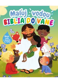Maľuj vodou - Biblia do vane (Nanes vodu a objavia sa farby)