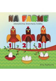 Na farme - Interaktívna šnurovacia knižka (Pomocou šnúrky riešte jednoduché úlohy na farmárskom dvore!)