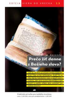 Prečo žiť denne z Božieho slova? (13) (Viera do vrecka č.13)