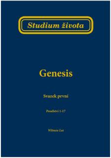 Studium života v Genesis, sv. 1