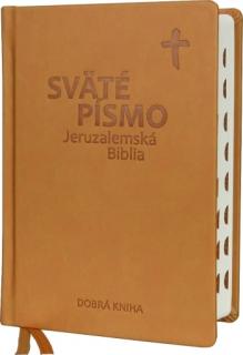 Sväté písmo - Jeruzalemská Biblia (stredný formát) - hnedá obálka (Desiate revidované a opravené vydanie)