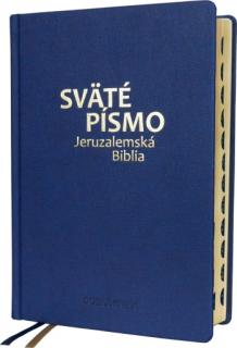 Sväté písmo - Jeruzalemská Biblia (veľký formát) - modrá (Desiate revidované a opravené vydanie)