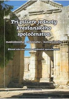 Tri piliere jednoty kresťanského spoločenstva modlitbového, rodinného, komunitného (Návod ako duchovne zjednotiť spoločenstvo)