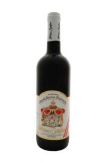 Víno Prinz Stefan - červené polosladké (Krajina pôvodu: Wachau nad Dunajom, Rakúsko, 0,75l)