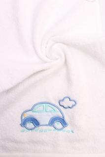 Detský uterák s výšivkou auto UD16 (UD16)