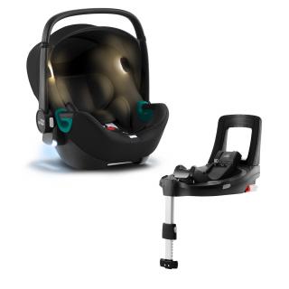 Autosedačka Baby-Safe iSense Bundle Flex iSense, Space Black (Auosedačka 40cm - 83 cm)