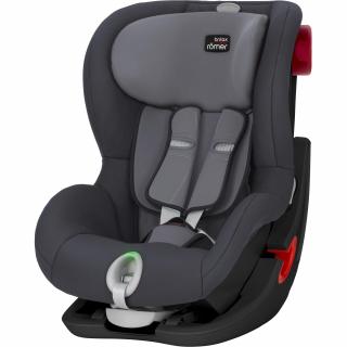 Autosedačka King II LS Black, Storm Grey