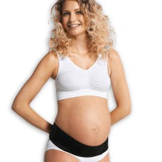 CARRIWELL Pás tehotenský podporný pod bruško nastaviteľný čierny L/XL