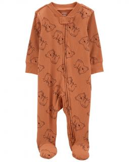 CARTER'S Overal na zips Sleep&amp;Play Brown Koala chlapec 3m