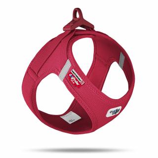 CURLI Postroj pre psov so sponou Air-Mesh Red 2XS,  2-4 kg