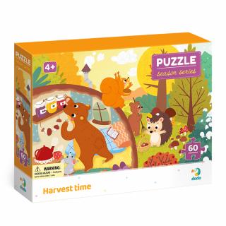 DODO Puzzle ročné obdobia Čaš žní 60 dielov