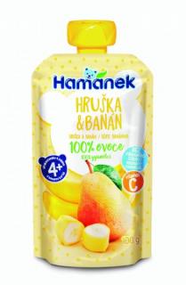 HAMÁNEK Hruška &amp; banán 100 g