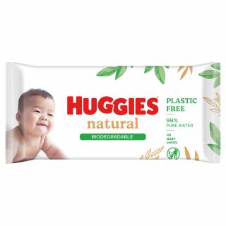 HUGGIES® Obrúsky vlhčené Biodegradable 48 ks