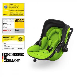 KIDDY Autosedačka Evoluna i-size 2 + Isofix základňa  40-83 cm Lizard Green