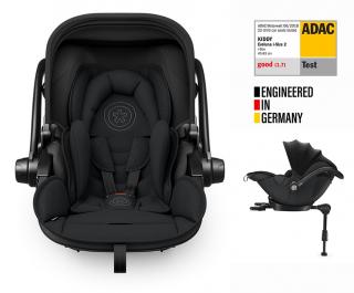 KIDDY Autosedačka Evoluna i-size 2 + Isofix základňa  40-83 cm Midnight Black