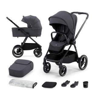 KINDERKRAFT Kočík kombinovaný Nea 2v1 Deep Grey, Premium