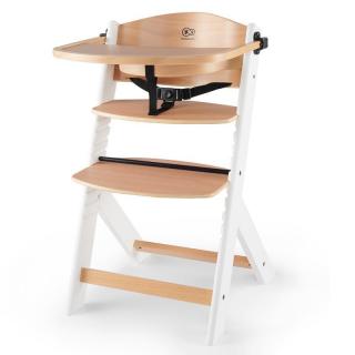 KINDERKRAFT Stolička jedálenská Enock White wooden, Premium