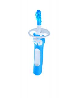 MAM Kefka zubná Massaging brush, 3m+ modrá