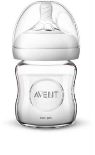 Philips AVENT Fľaša 120 ml Natural SKLO (Avent fľaša 120 ml, Natural.2 sklo)