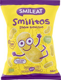 SMILEAT Organic Kukuričné chrumky Smilitos 38 g
