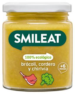 SMILEAT Organic príkrm Brokolica, jahňacie a pastier 230 g, 6m+