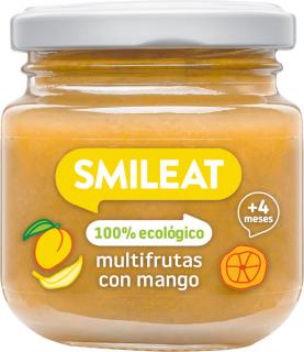 SMILEAT Organic príkrm multivitamín s mangom 130 g, 4m+