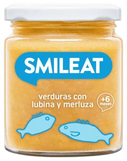 SMILEAT Organic príkrm Zelenina s morským vlkom a šťukozubcom 230 g, 6m+