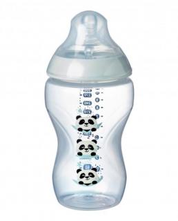 TOMMEE TIPPEE Dojčenská fľaša C2N 340 ml (3 m+) - zelená