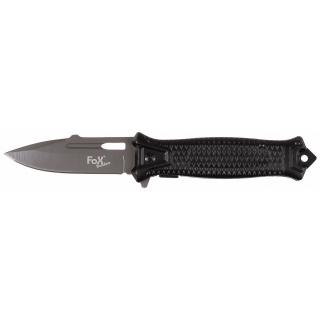 MFH Nôž zatvárací Snake FoX® Outdoor Black (MFH 45551A)