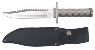 Nôž na prežitie, MFH 44433 (Nůž Survival s hliníkovou rukojetí)