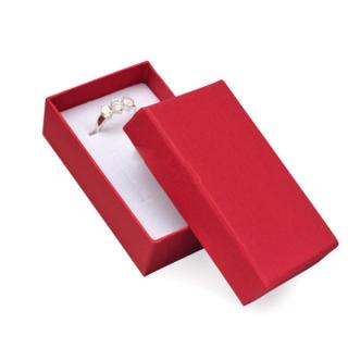 Darčeková krabička na sadu šperkov, červená farba