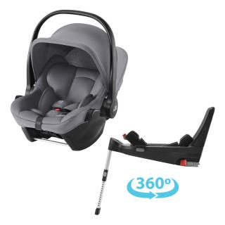 BRITAX RÖMER Autosedačka Baby-Safe Core + Flex Base 5Z Varianta: FROST GREY