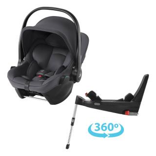 BRITAX RÖMER Autosedačka Baby-Safe Core + Flex Base 5Z Varianta: Midnight Grey