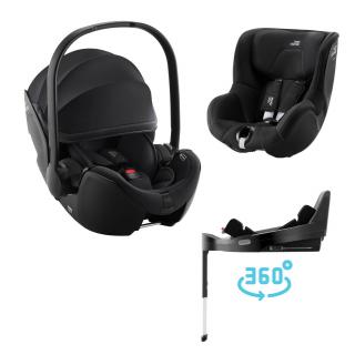 BRITAX RÖMER Autosedačka BABY-SAFE Pro + Vario Base 5Z + Autosedačka Dualfix 5Z Varianta: Galaxy Black