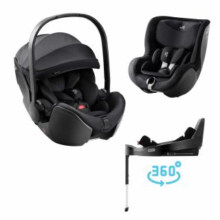 BRITAX RÖMER Autosedačka BABY-SAFE Pro + Vario Base 5Z + Dualfix 5Z Style Varianta: Carbon black