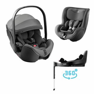 BRITAX RÖMER Autosedačka BABY-SAFE Pro + Vario Base 5Z + Dualfix 5Z Style Varianta: Mineral Grey