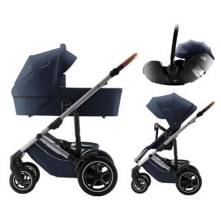 BRITAX RÖMER Kombinovaný kočík 3v1 Smile 5Z Style Varianta: Night Blue