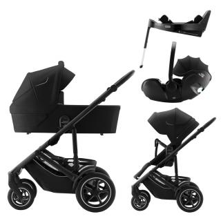 BRITAX RÖMER Kombinovaný kočík 4v1 Smile 5Z Classic Varianta: Space Black