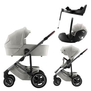 BRITAX RÖMER Kombinovaný kočík 4v1 Smile 5Z Lux Varianta: Linen Grey