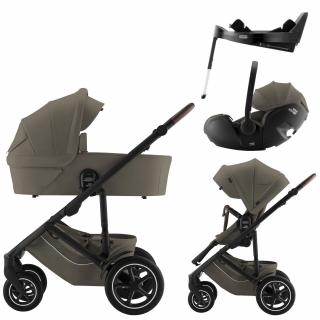 BRITAX RÖMER Kombinovaný kočík 4v1 Smile 5Z Lux Varianta: Urban Olive