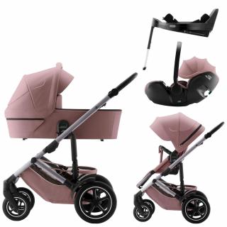 BRITAX RÖMER Kombinovaný kočík 4v1 Smile 5Z Varianta: Dusty Rose