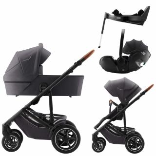 BRITAX RÖMER Kombinovaný kočík 4v1 Smile 5Z Varianta: Midnight Grey