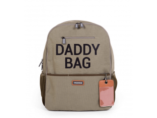 Childhome Prebaľovací batoh Daddy Bag Black Varianta: Canvas Khaki